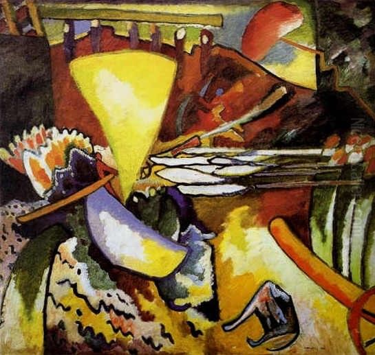 Improvisation 11 Oil Painting by Wassily Kandinsky