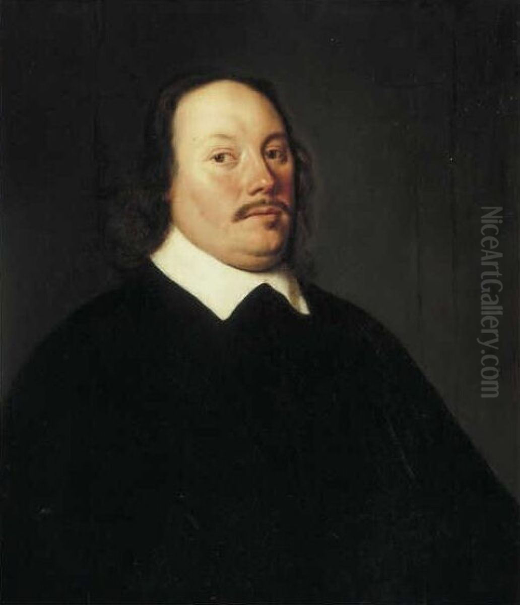 Portret van een man Oil Painting by Ludolf de Jongh