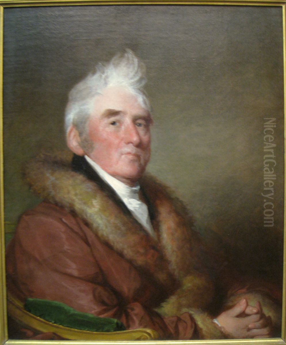 Russell Sturgis Oil Painting by Gilbert Stuart