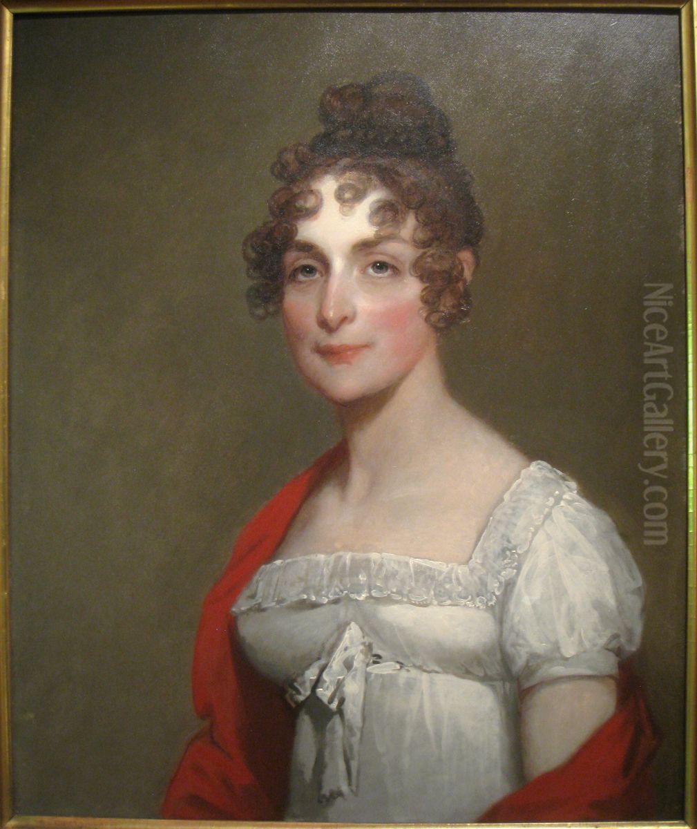 Portrait of Mrs. Francis Welch Oil Painting by Gilbert Stuart