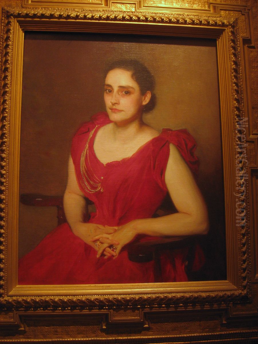 Lizzie B. Dewey Oil Painting by John Singer Sargent