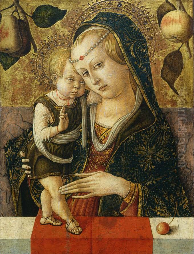 Madonna and Child Oil Painting by Carlo Crivelli