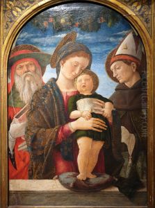 The Virgin and Child with Saints Jerome and Louis of Toulouse