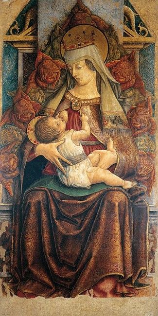 Madonna with Child Oil Painting by Carlo Crivelli