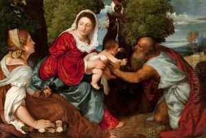 Madonna and Child with Saint Jerome and Saint Dorothy