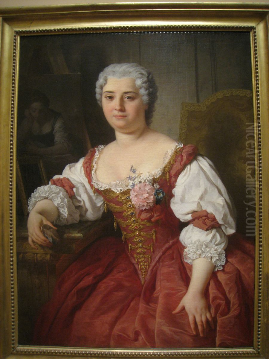 Maria Felice Tibaldi Oil Painting by Pierre Subleyras