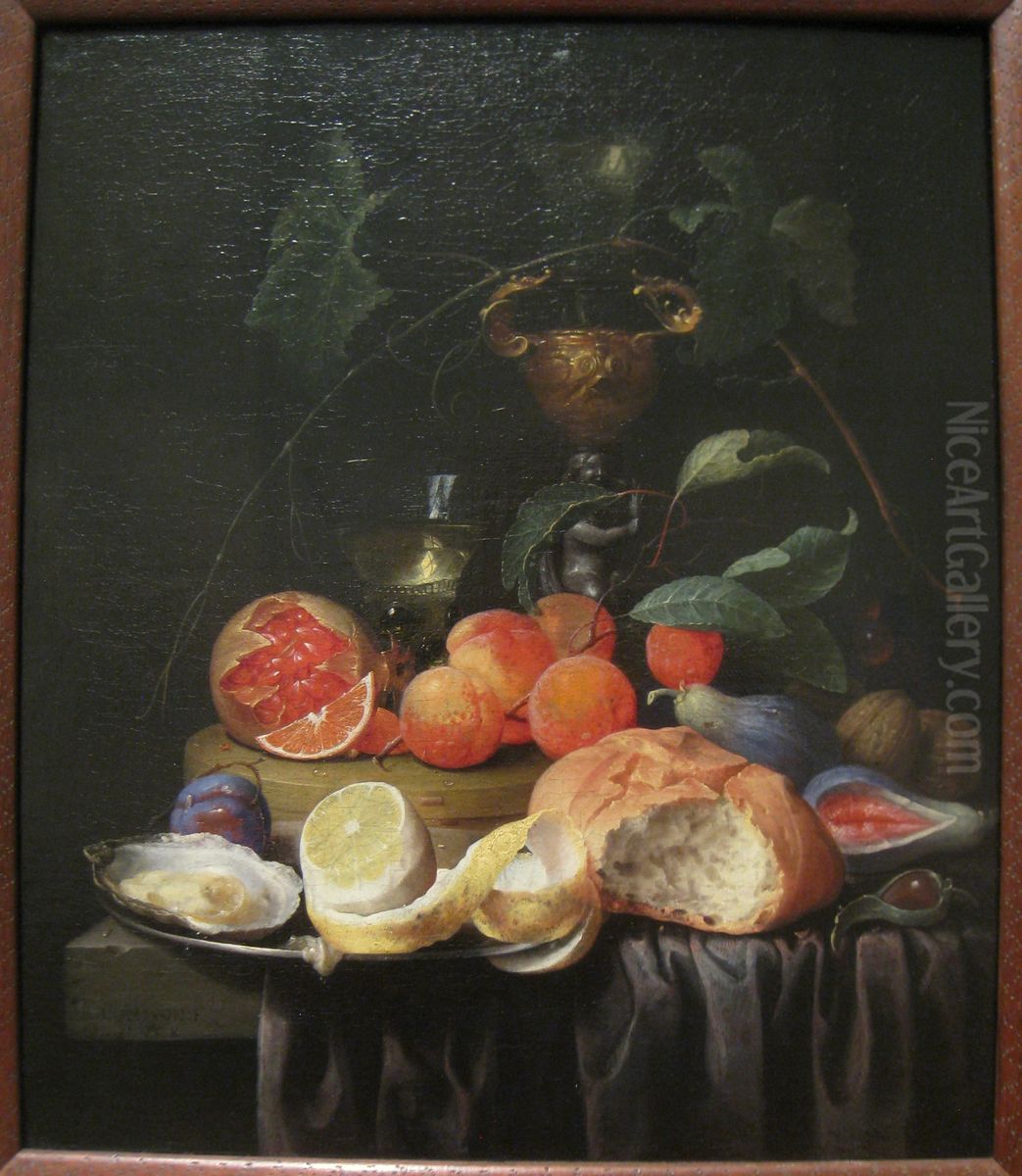 Still Life Oil Painting by Joris Van Son