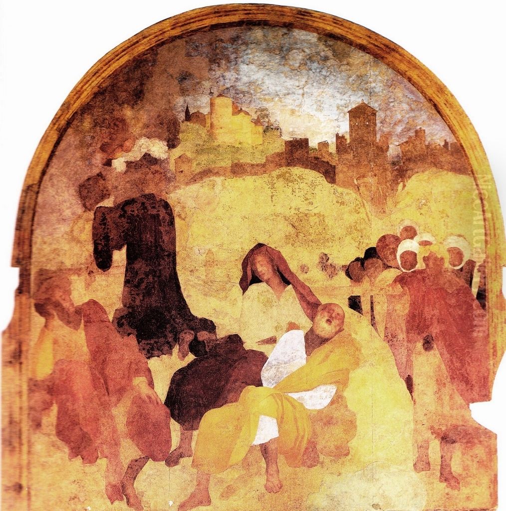 Agony in the Garden Oil Painting by Pontormo