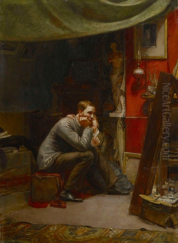 Rejected Oil Painting by Tom Roberts