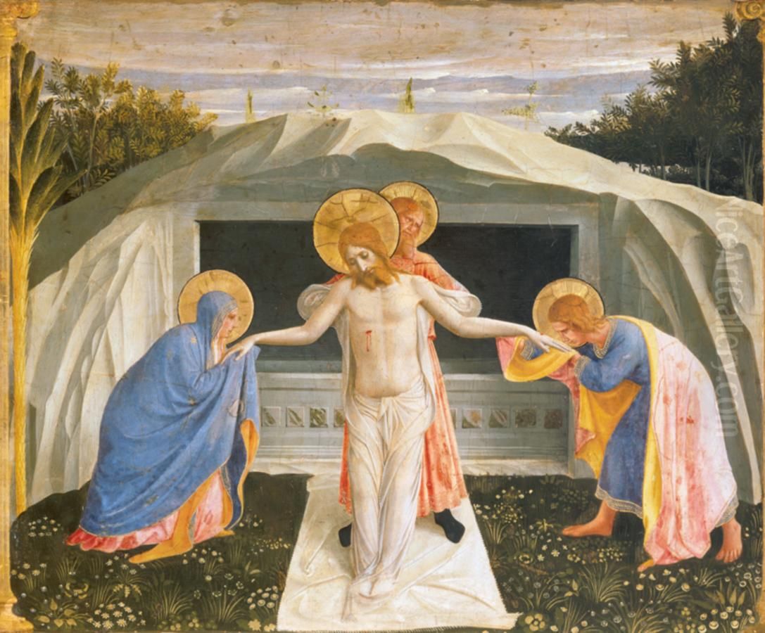 Grablegung Christi Oil Painting by Fra Angelico