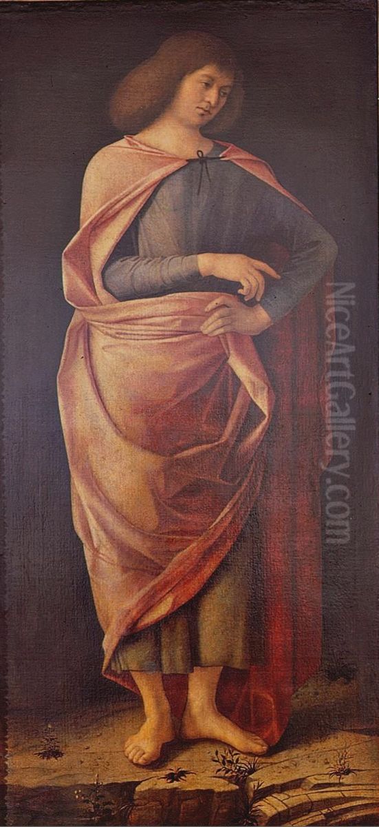 A Prophet Oil Painting by Vittore Carpaccio