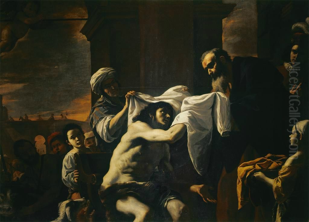 Return of the Prodigal Son Oil Painting by Mattia Preti