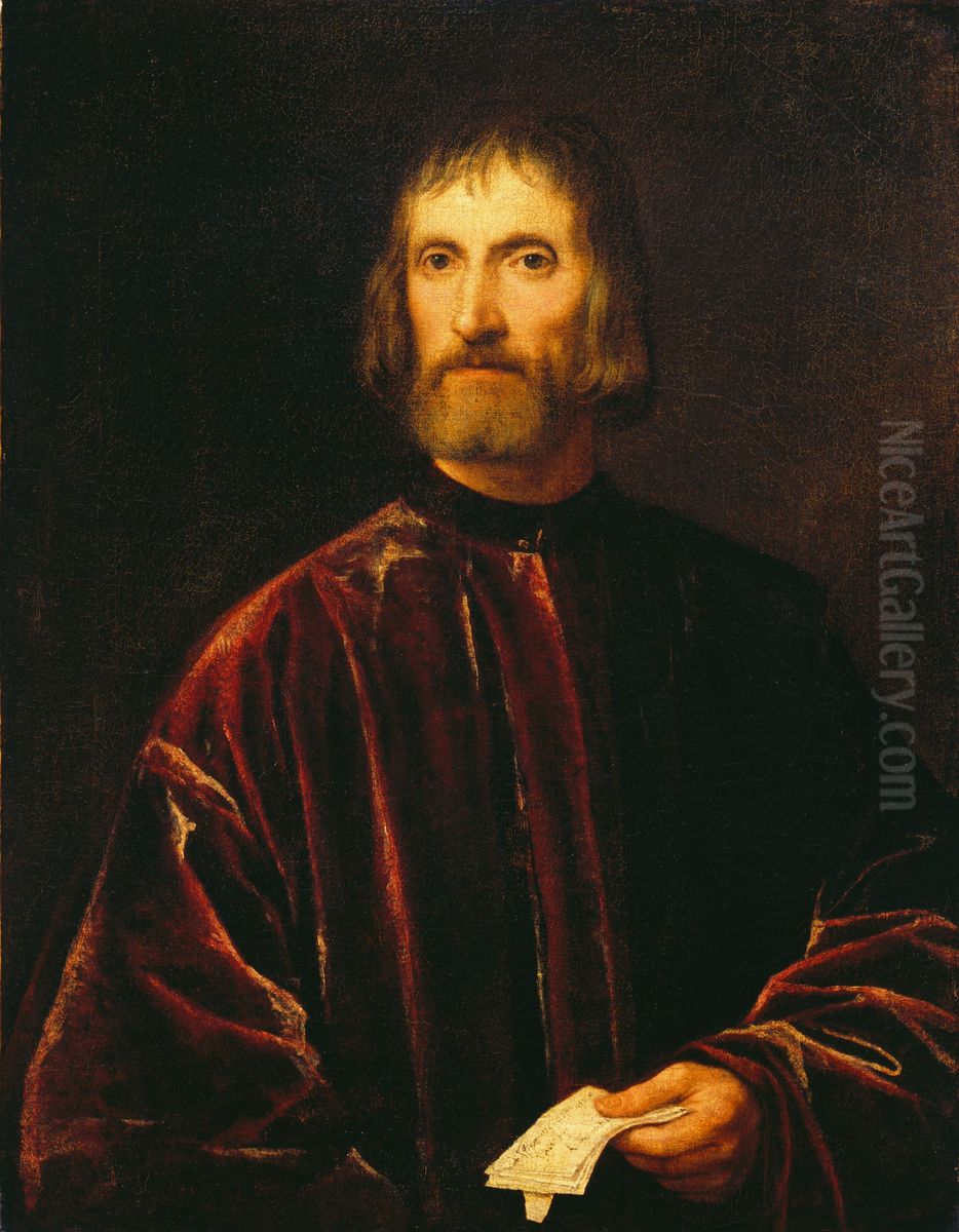 Andrea dei Franceschi Oil Painting by Titian