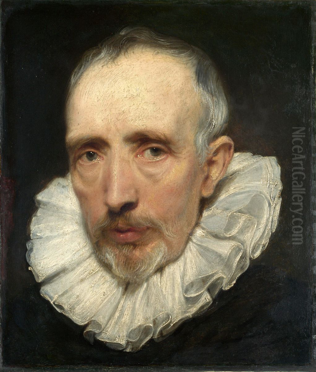 Portrait of Cornelis van der Geest Oil Painting by Sir Anthony Van Dyck