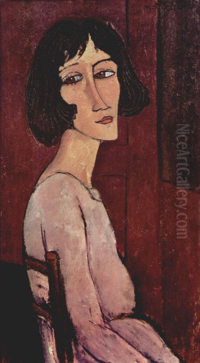 Portrait of Magherita Oil Painting by Amedeo Modigliani
