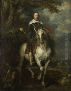 Equestrian portrait of Francisco de Moncada Y Moncada, Marques de Aytona (1586-1635)