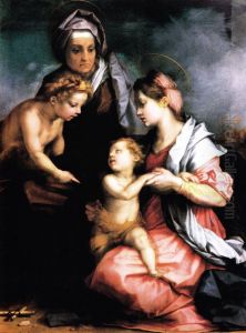 Madonna col Bambino, Santa Elisabetta e San Giovannino