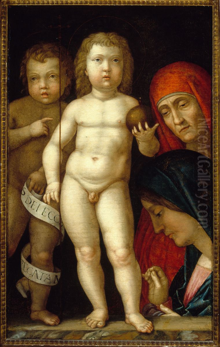 Le Maitre du Monde Oil Painting by Andrea Mantegna