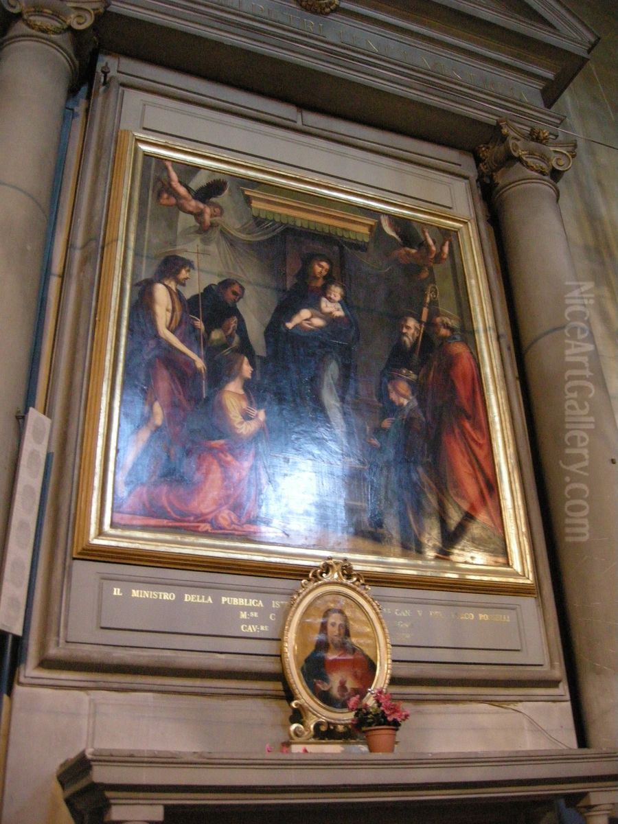 Madonna with child Oil Painting by Fra Bartolomeo