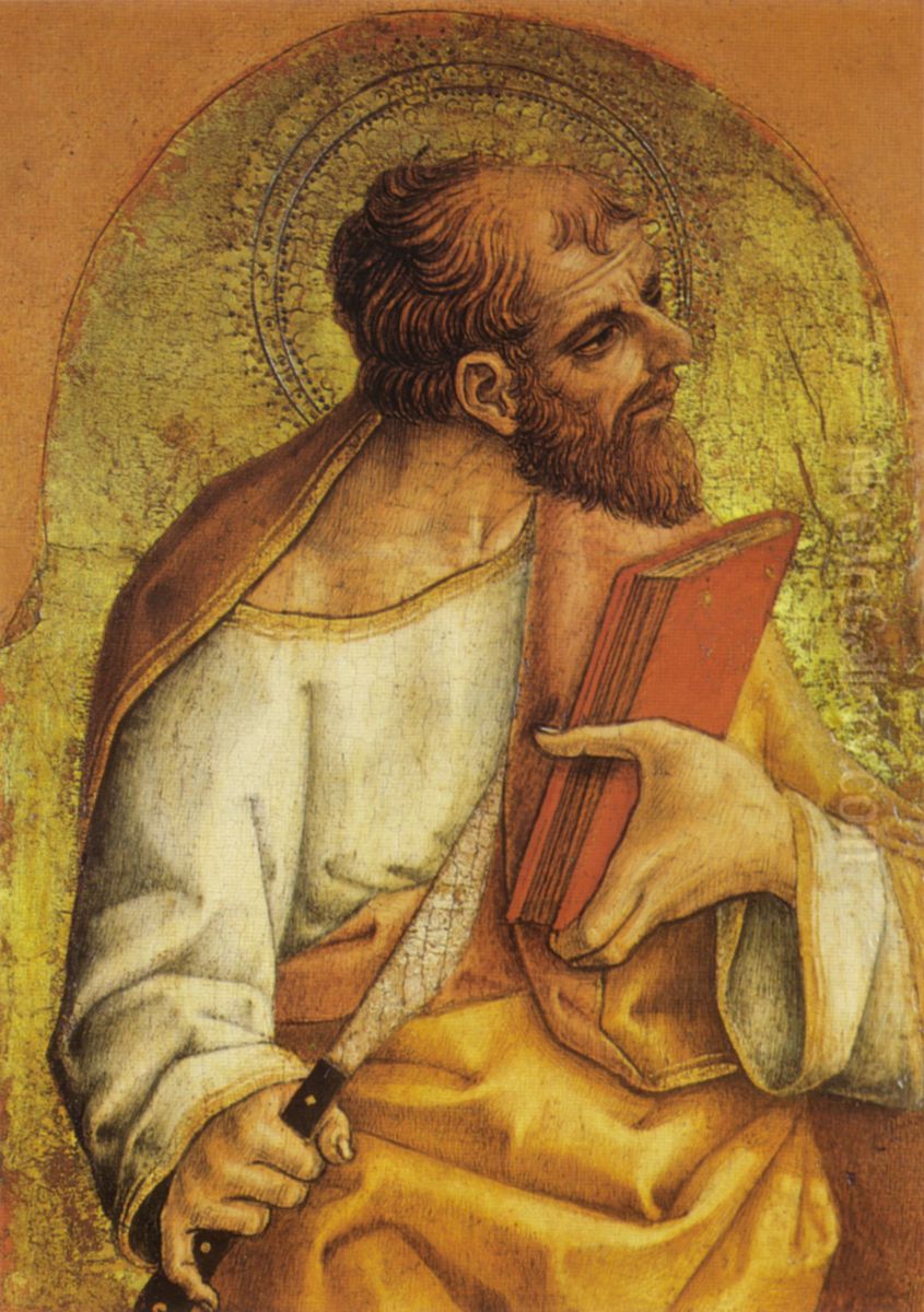 S. Bartolomeo Oil Painting by Carlo Crivelli