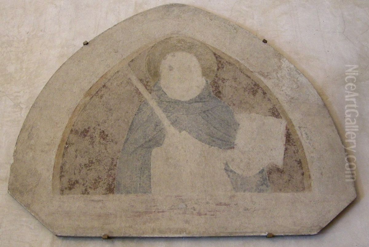 Lunetta of San Domenico Oil Painting by Fra Angelico