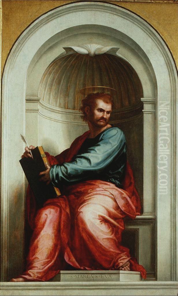 San Marco Oil Painting by Fra Bartolomeo