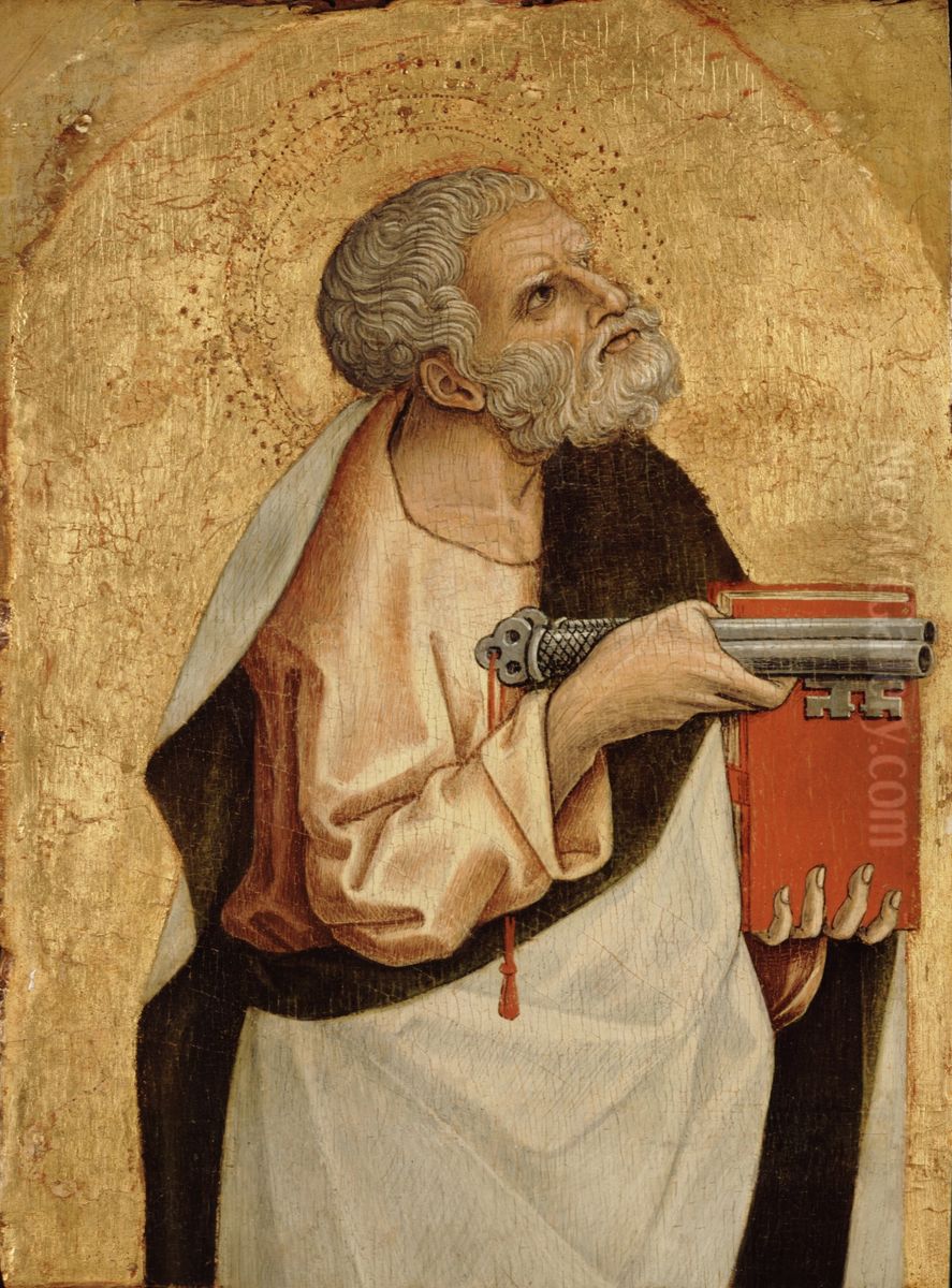 Saint Peter the Apostle Oil Painting by Carlo Crivelli