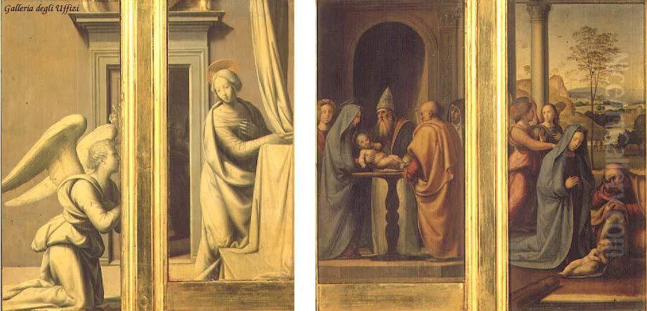The Annunciation Oil Painting by Fra Bartolomeo