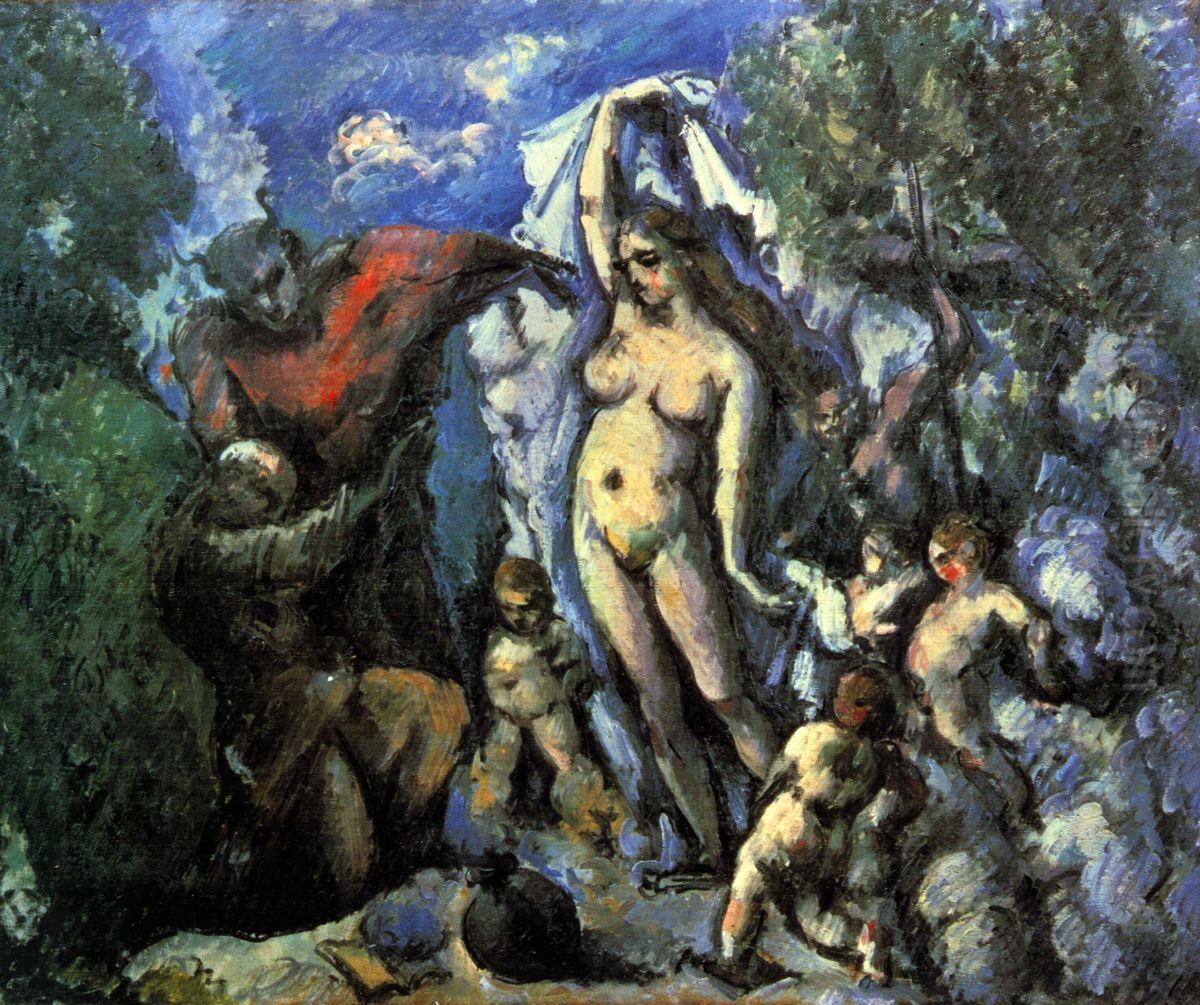 The Temptation of St. Anthony Oil Painting by Paul Cezanne
