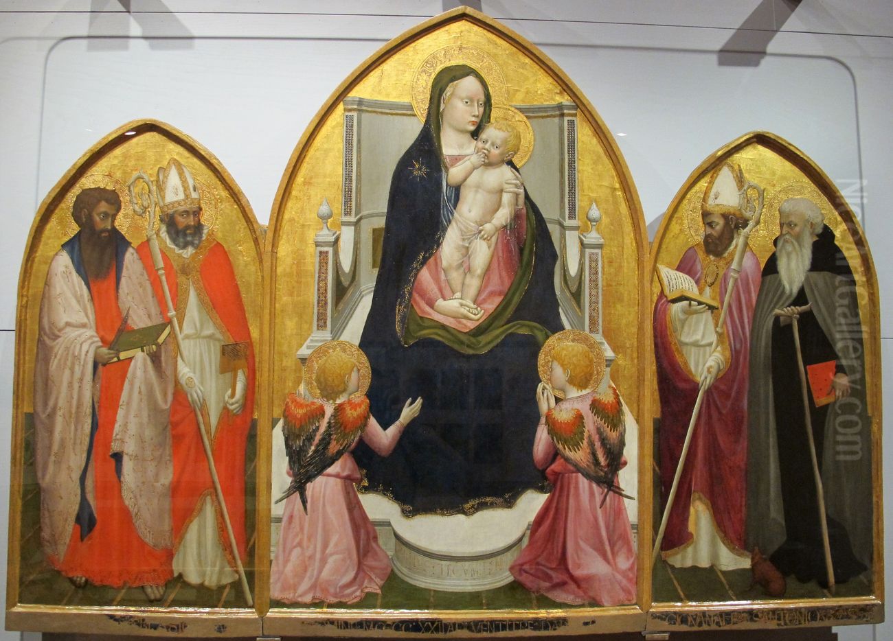 San Giovenale Triptych Oil Painting by Masaccio