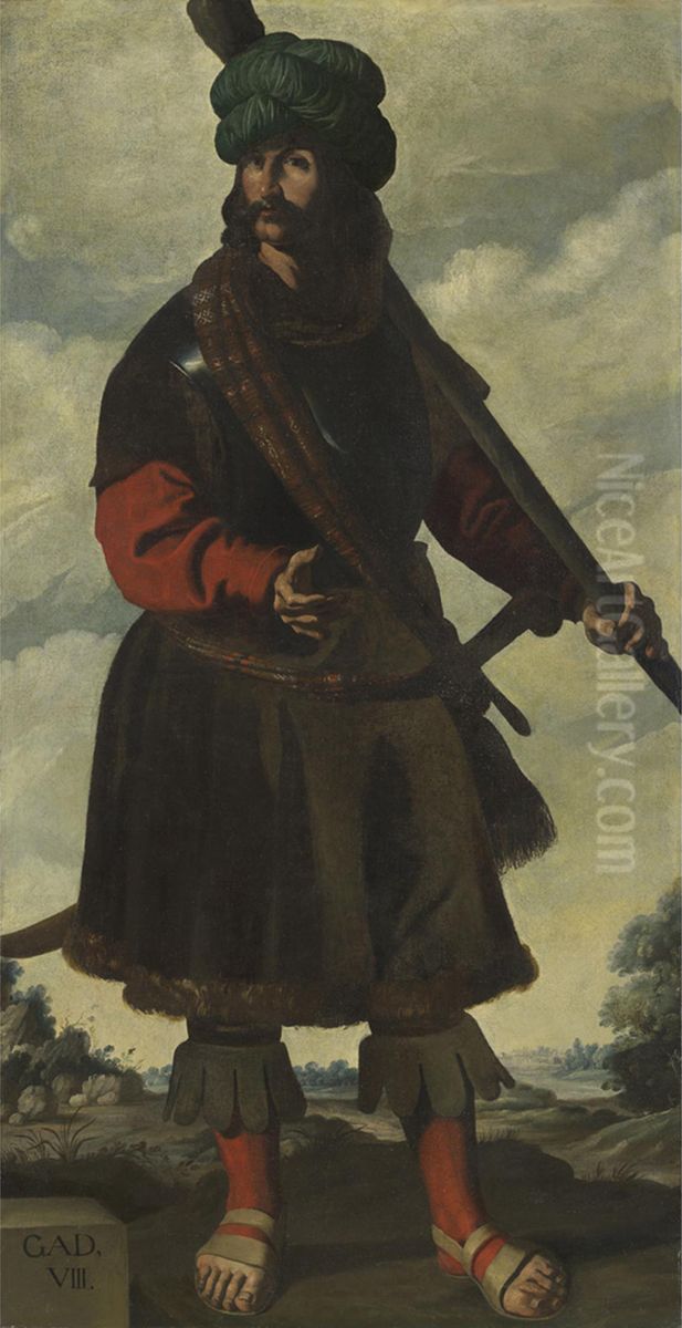 Gad Oil Painting by Francisco De Zurbaran