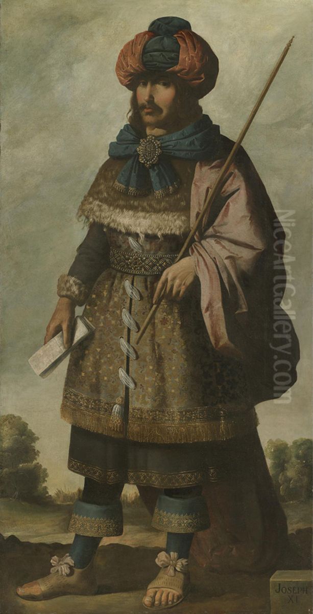 Joseph Oil Painting by Francisco De Zurbaran
