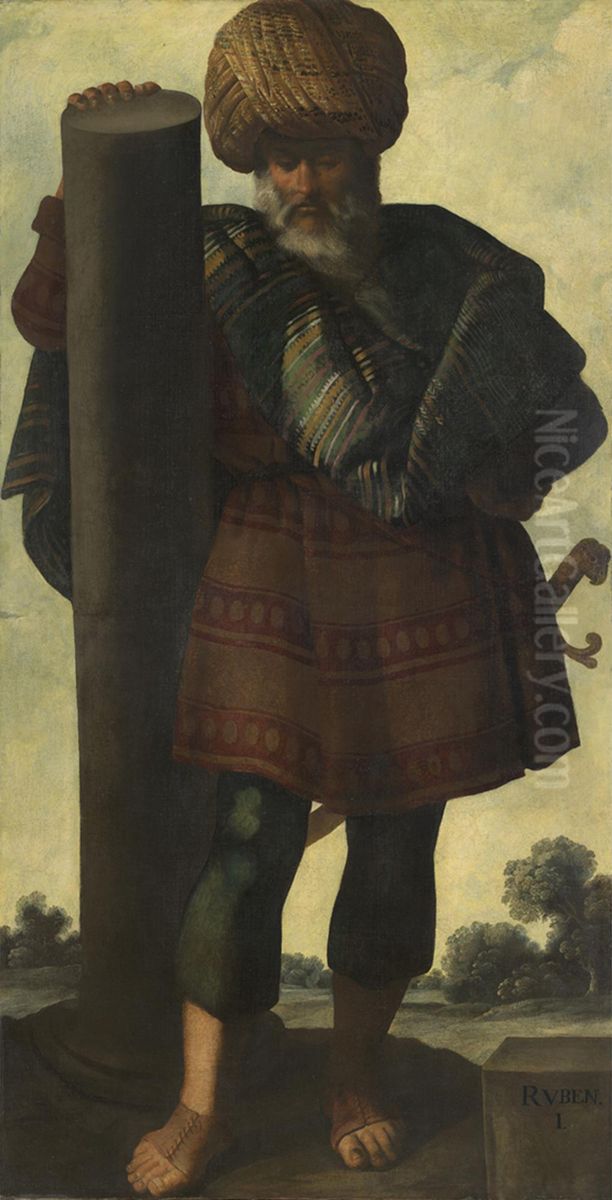 Reuben Oil Painting by Francisco De Zurbaran