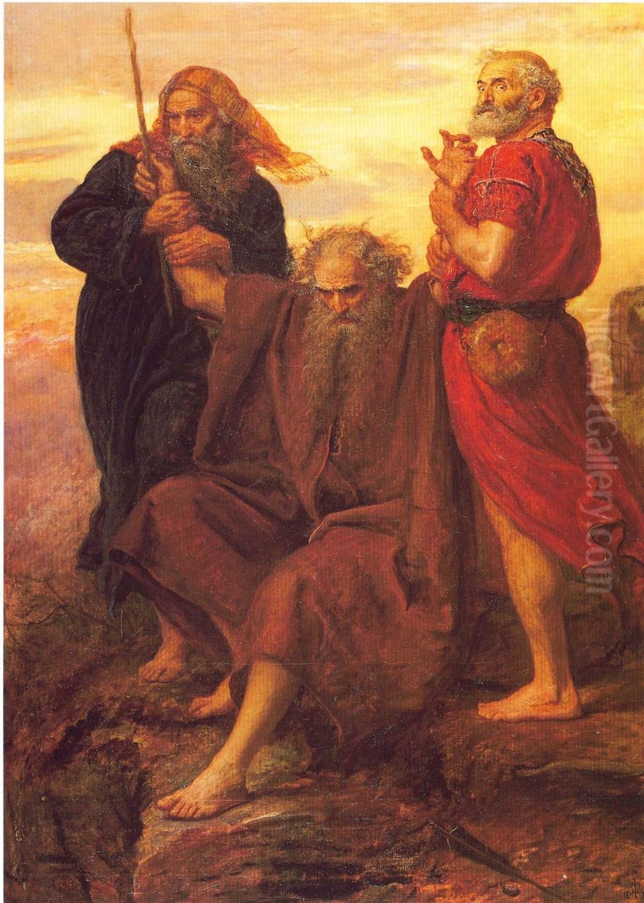 Victory O Lord Oil Painting by Sir John Everett Millais