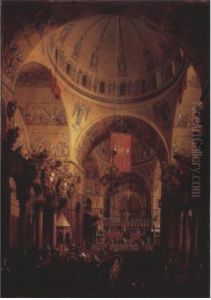 Interior of San Marco, Venice
