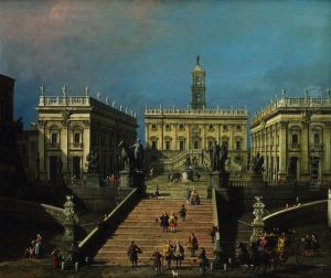 ThePiazza del Campidoglioand the Cordonata
