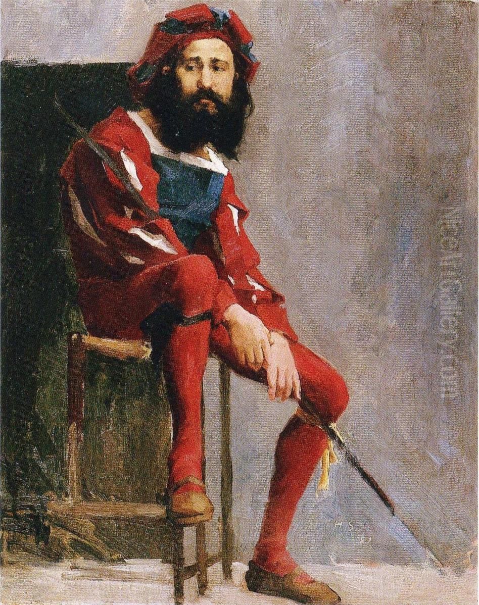 Rigoletto Oil Painting by Helene Schjerfbeck