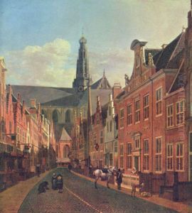 Strasse in Haarlem