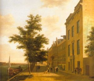 View of the Amstelkade with Amstel 216