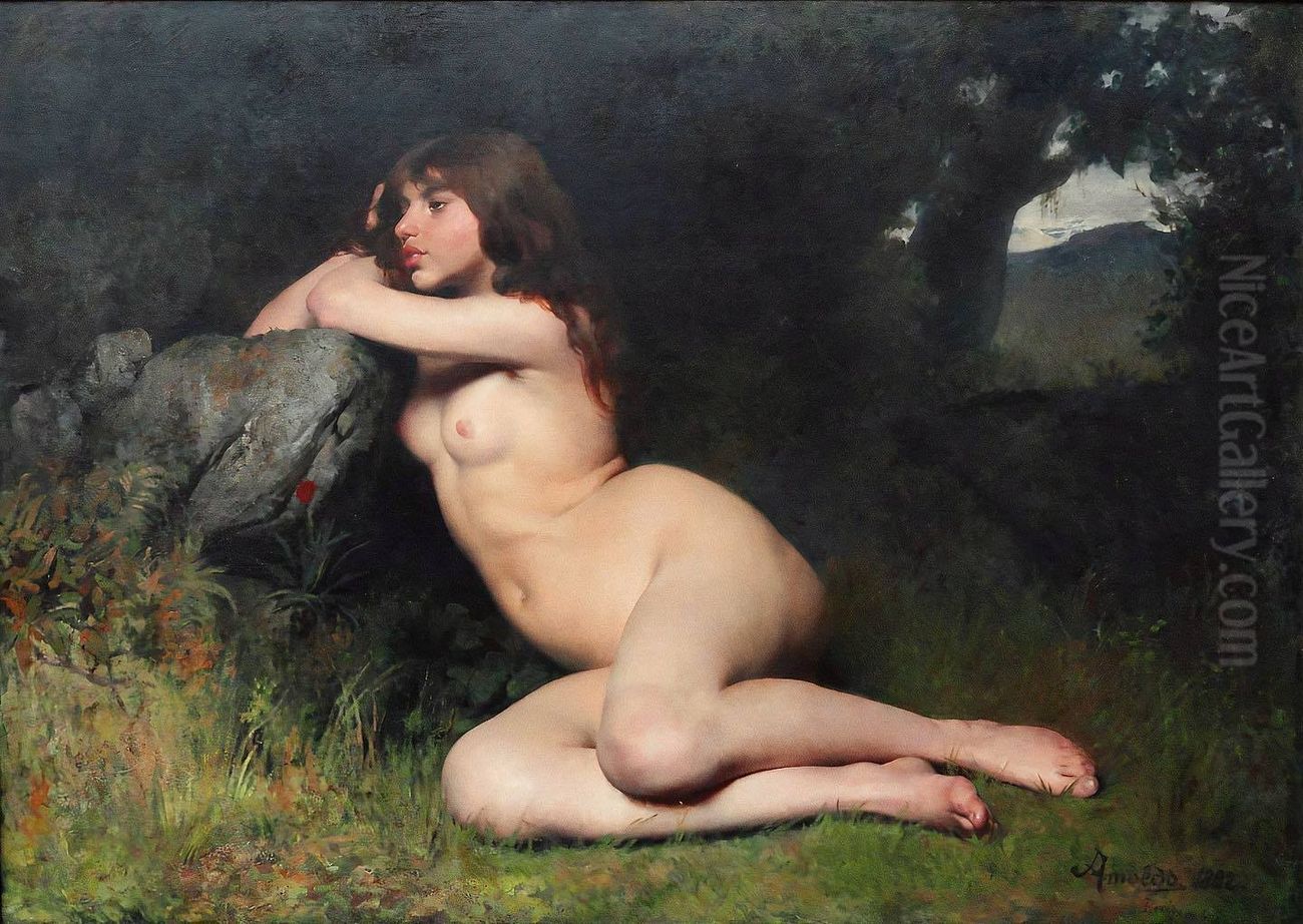 Maraba Oil Painting by Rodolfo Amoedo