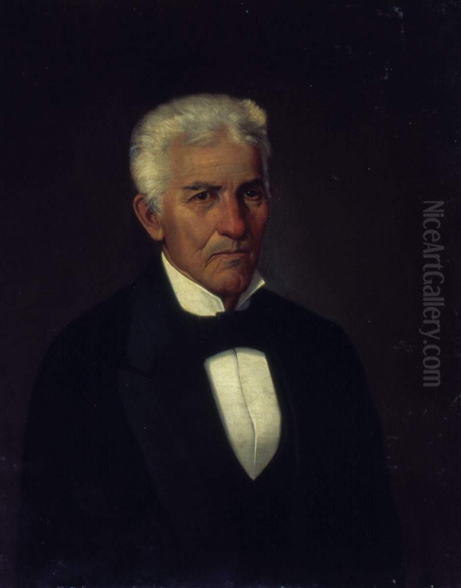 Retrato de Joaquim do Amaral Camargo Oil Painting by Tarsila Do Amaral