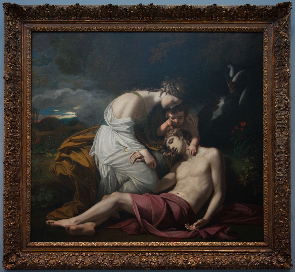 Venus Lamenting the Death of Adonis Oil Painting by Benjamin West