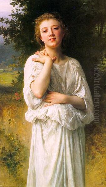 Souvenir Oil Painting by William-Adolphe Bouguereau