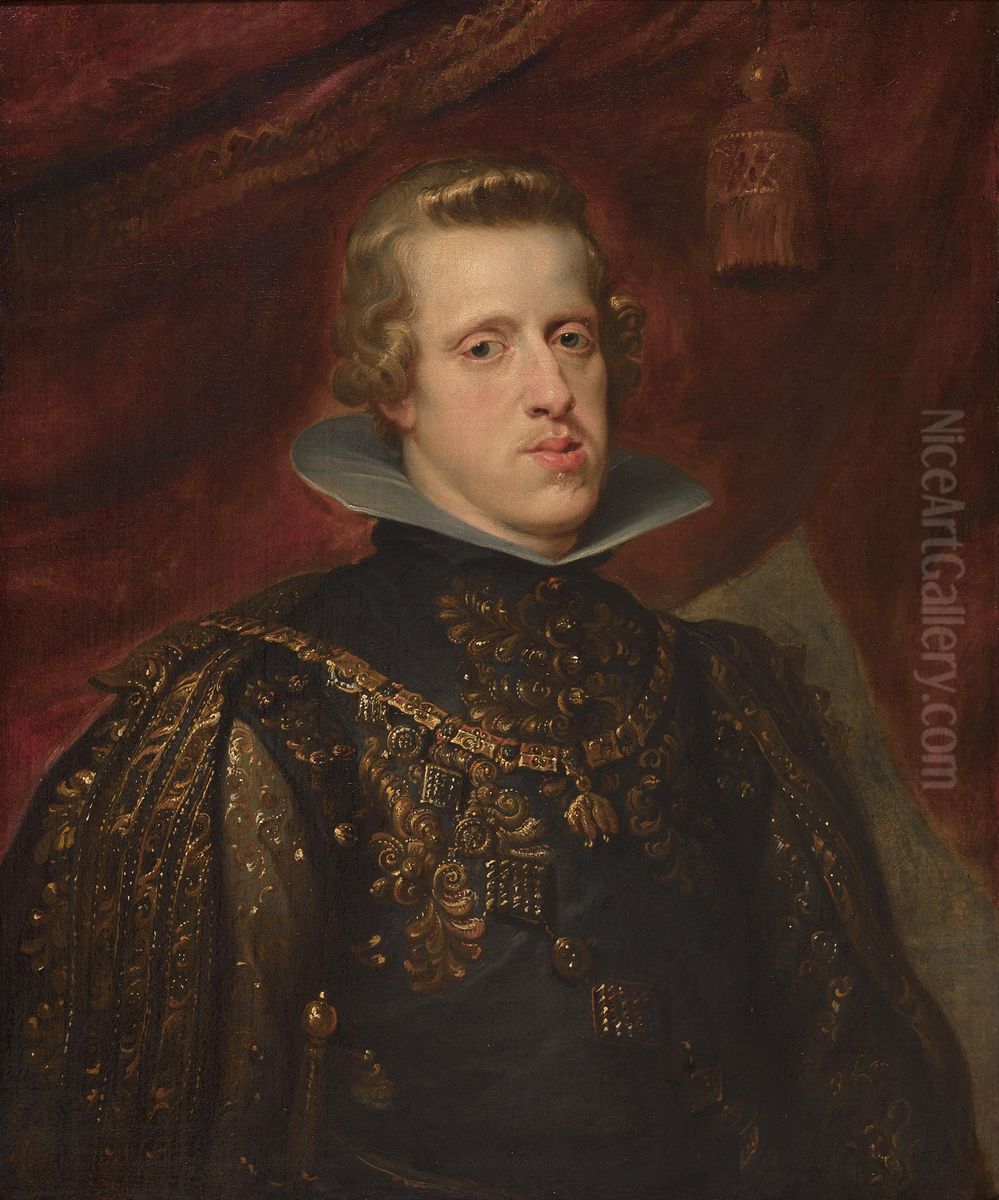 Philip IV (1605-1665), king of Spain Oil Painting by (studio of) Rubens, Peter Paul