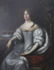Portrait of  Dorothea of Brandenburg, born von Schleswig-Holstein-Sonderburg-Glucksburg (1636-1689)