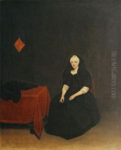 Portrait of van Lucretia Rouse (1650-1713)