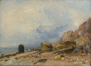 Rotskust bij Sainte-Adresse