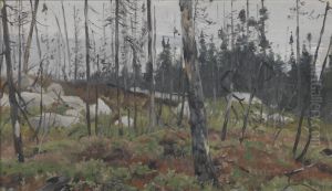 Gemengd bos in Canada