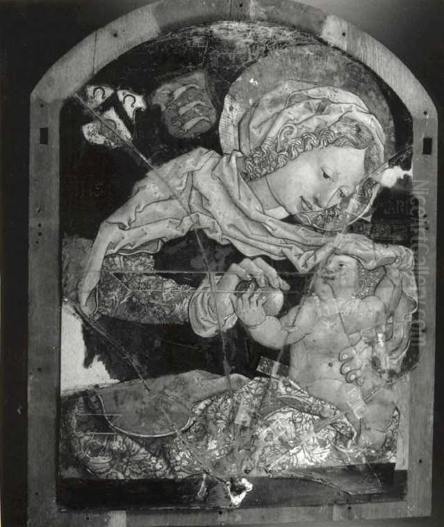 Maria met kind Oil Painting by Jan Gossaert