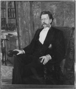 Gunnar Wennerberg (1817-1901), statsrad, landshovding, skald, gift med grevinnan Hedvig Sofia Cronstedt